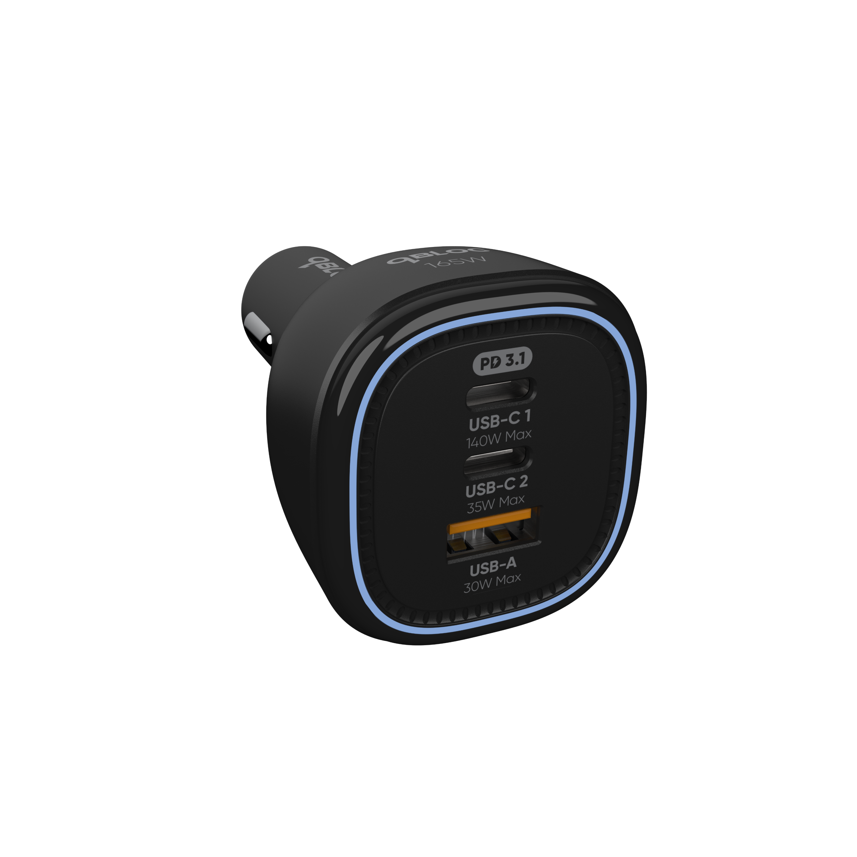 qBLOC AA165 Car Charger